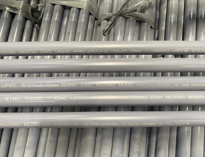ỐNG NHỰA PVC Φ27